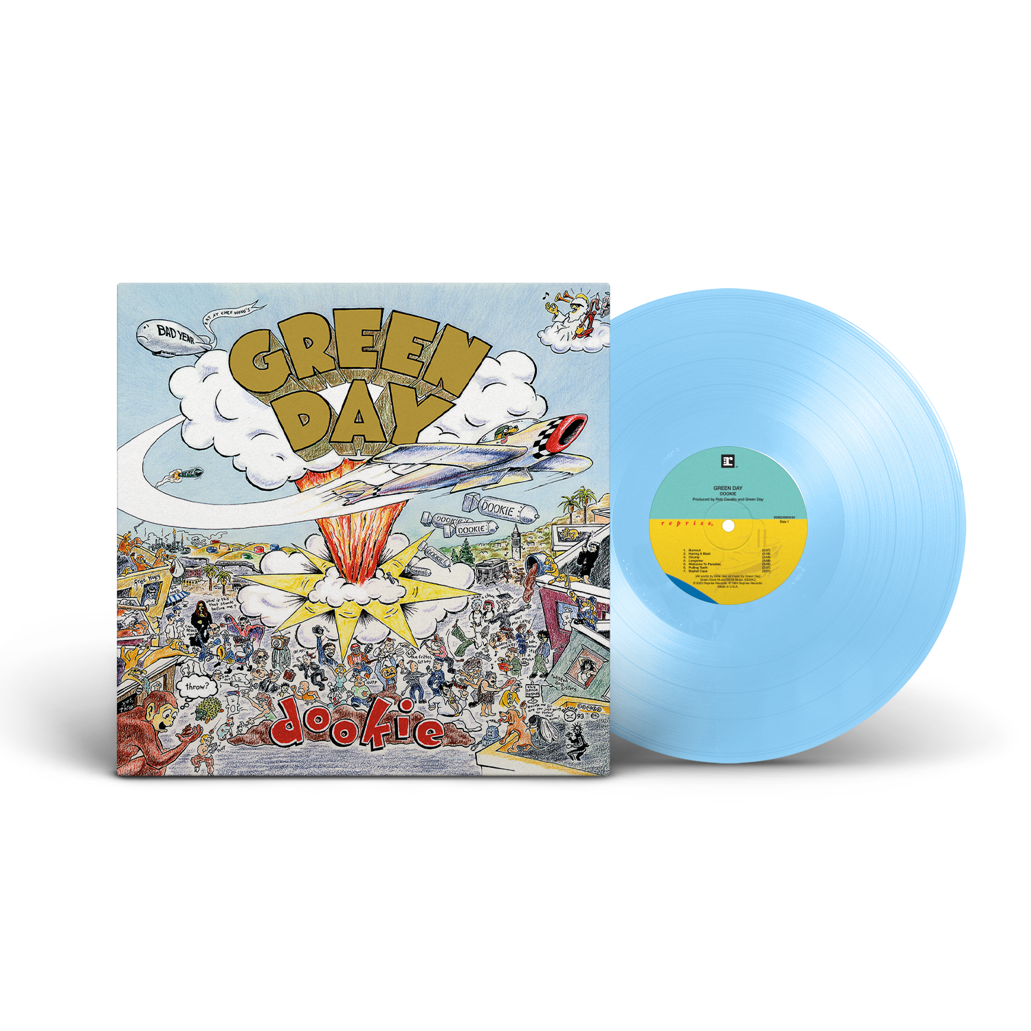 Dookie 30th Anniversary Baby Blue Single LP