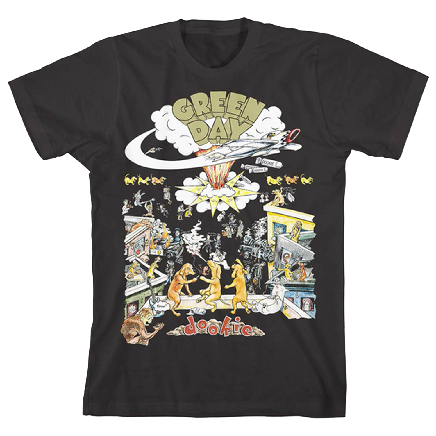 Dookie Scene T-shirt – Green Day Dookie Scene T-shirt – Green Day