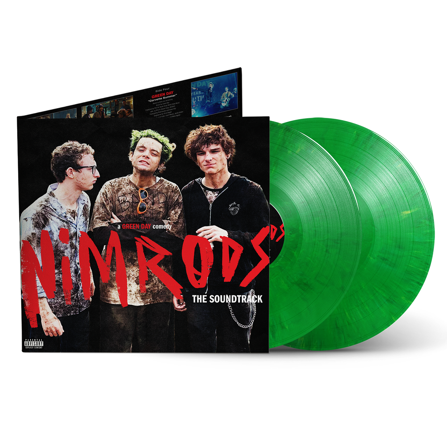 Nimrods Original Soundtrack Fred's Hair Green Vinyl 2LP