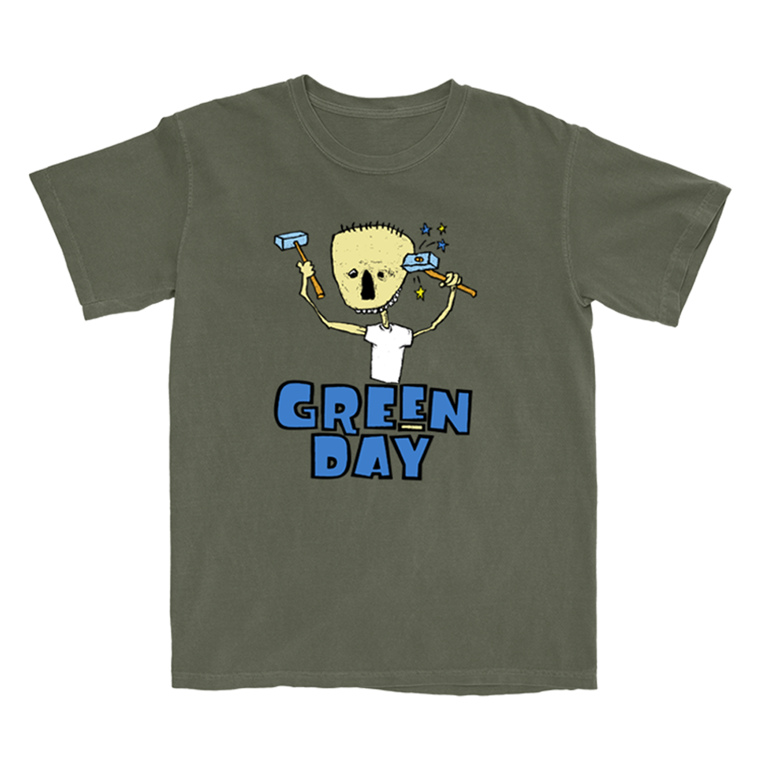 Nimrod Vintage Hammer T-Shirt – Green Day - Main Image