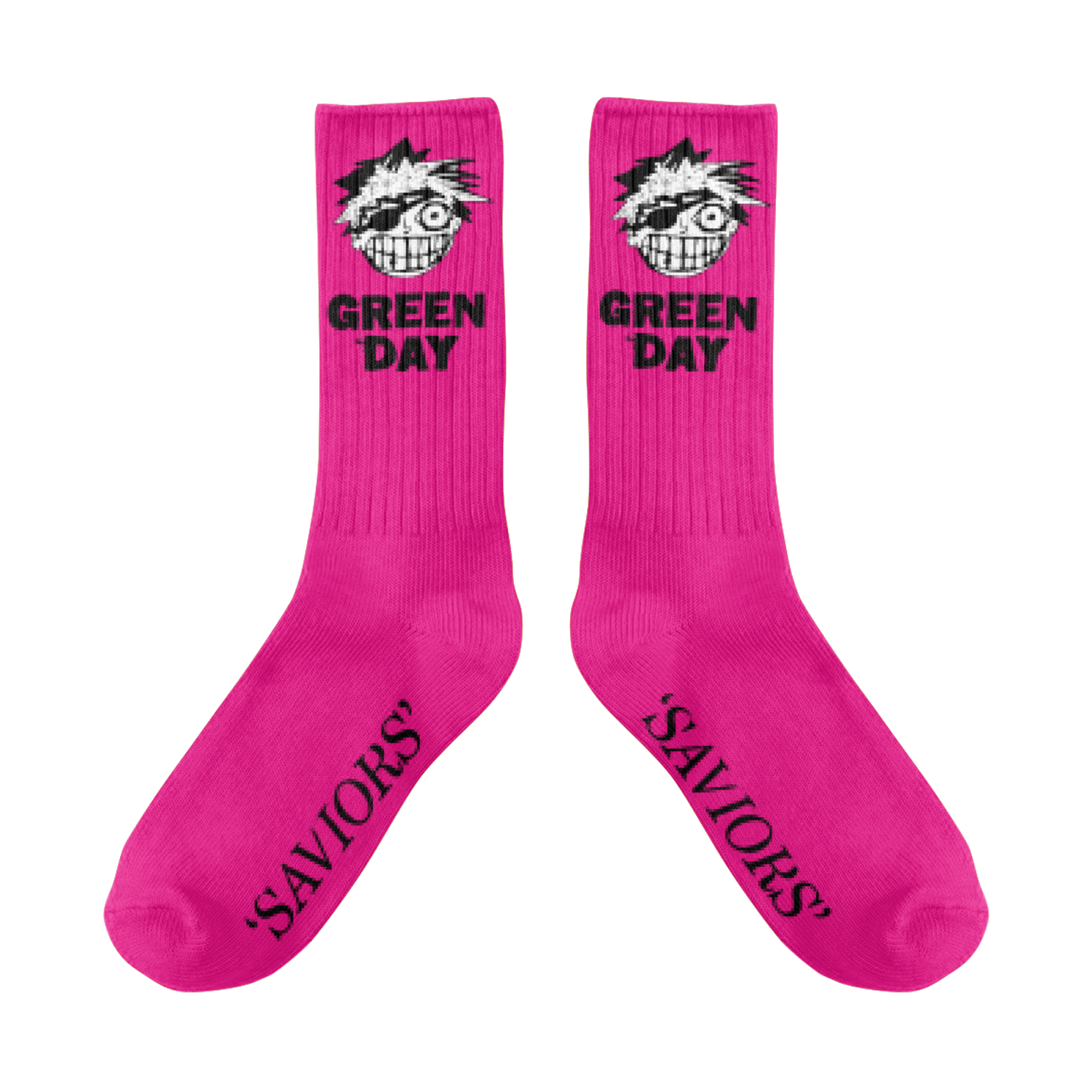 One Eyed Bastard Socks Green Day