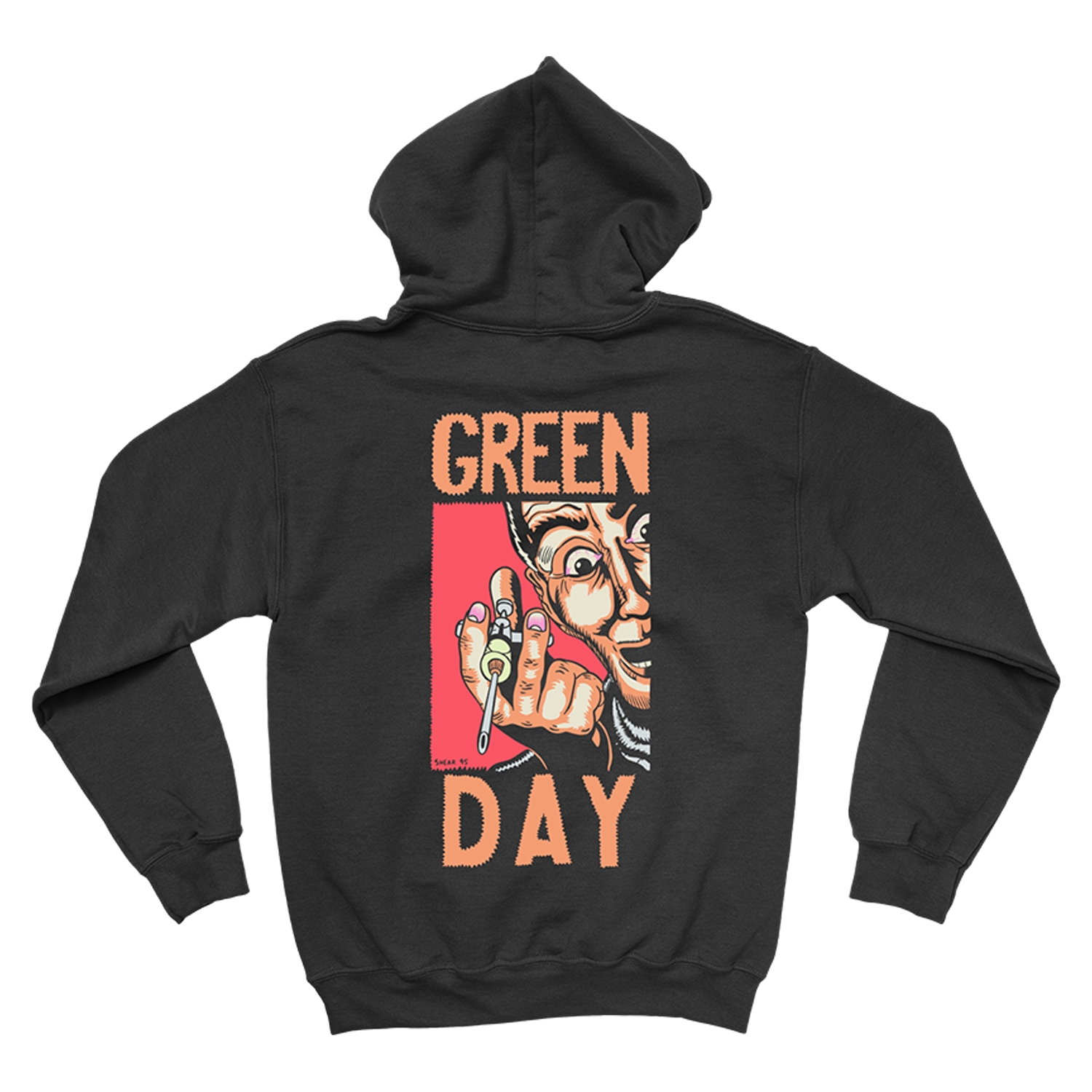 Stink Breath Pullover Hoodie Green Day