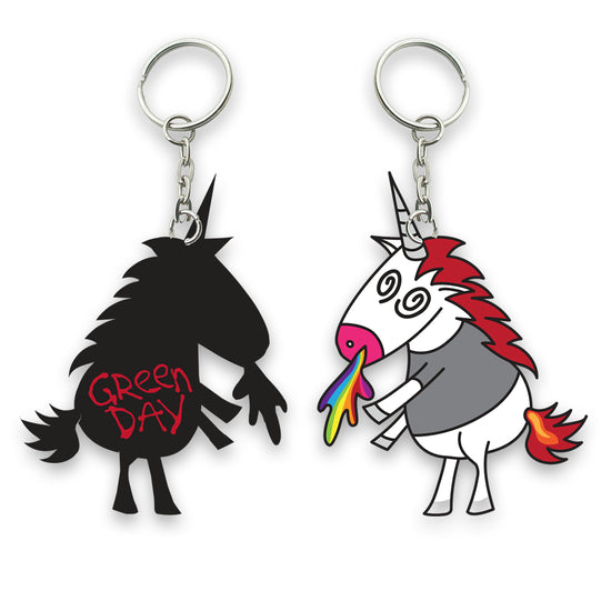 Unicorn Vinyl Keychain