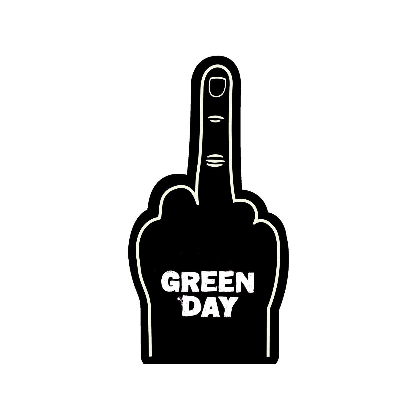 Glow Ink Saviors Foam Finger