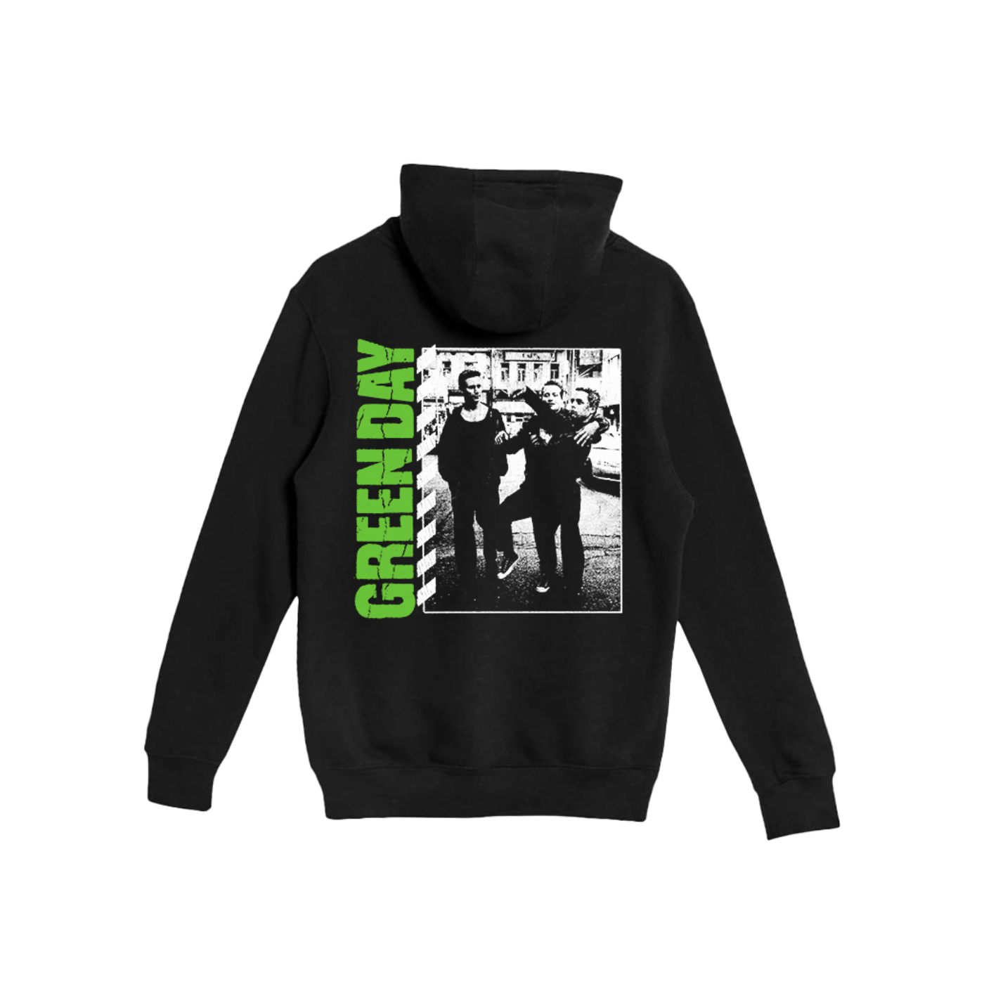 Warning Photo Zip Hoodie