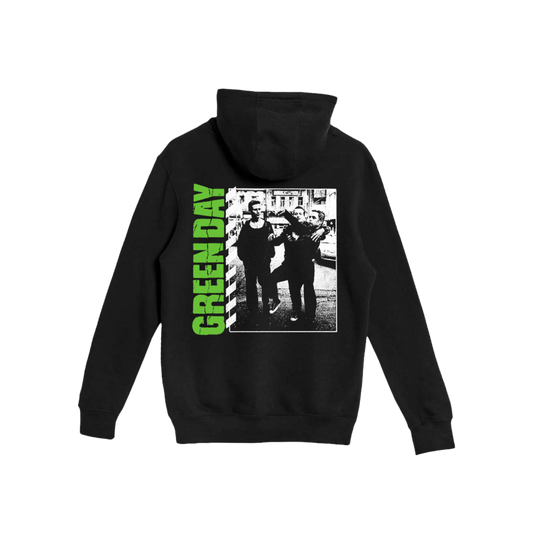 Warning Photo Zip Hoodie