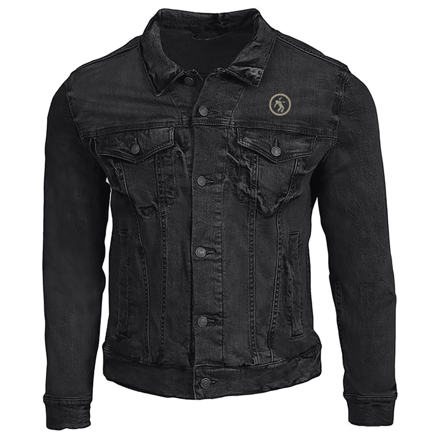 Denim Lightning Moto Jacket