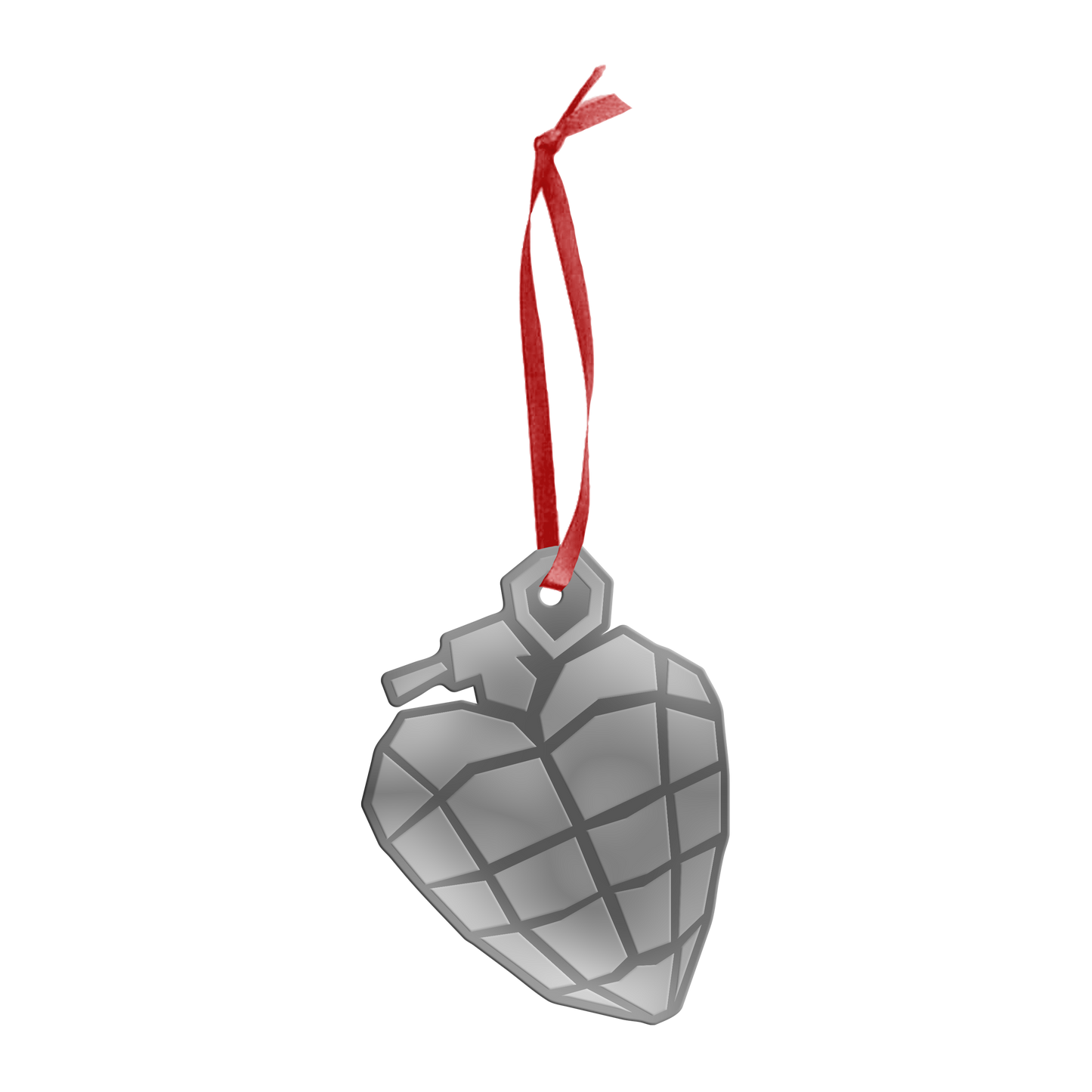 Heart Grenade Ornament