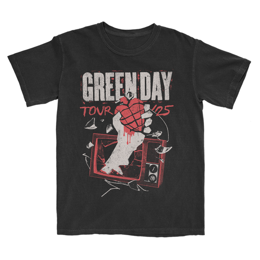 Smashed TV Grenade Tour 25 Tee