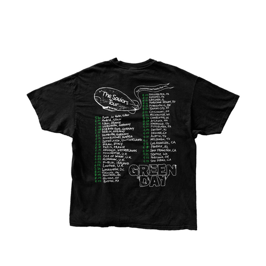 Greenday Tシャツ 2枚セット GREEN DAY ツアーTシャツ L オリーブ Greenday Tシャツ 2枚セット GREEN DAY ツアーTシャツ L オリーブ
