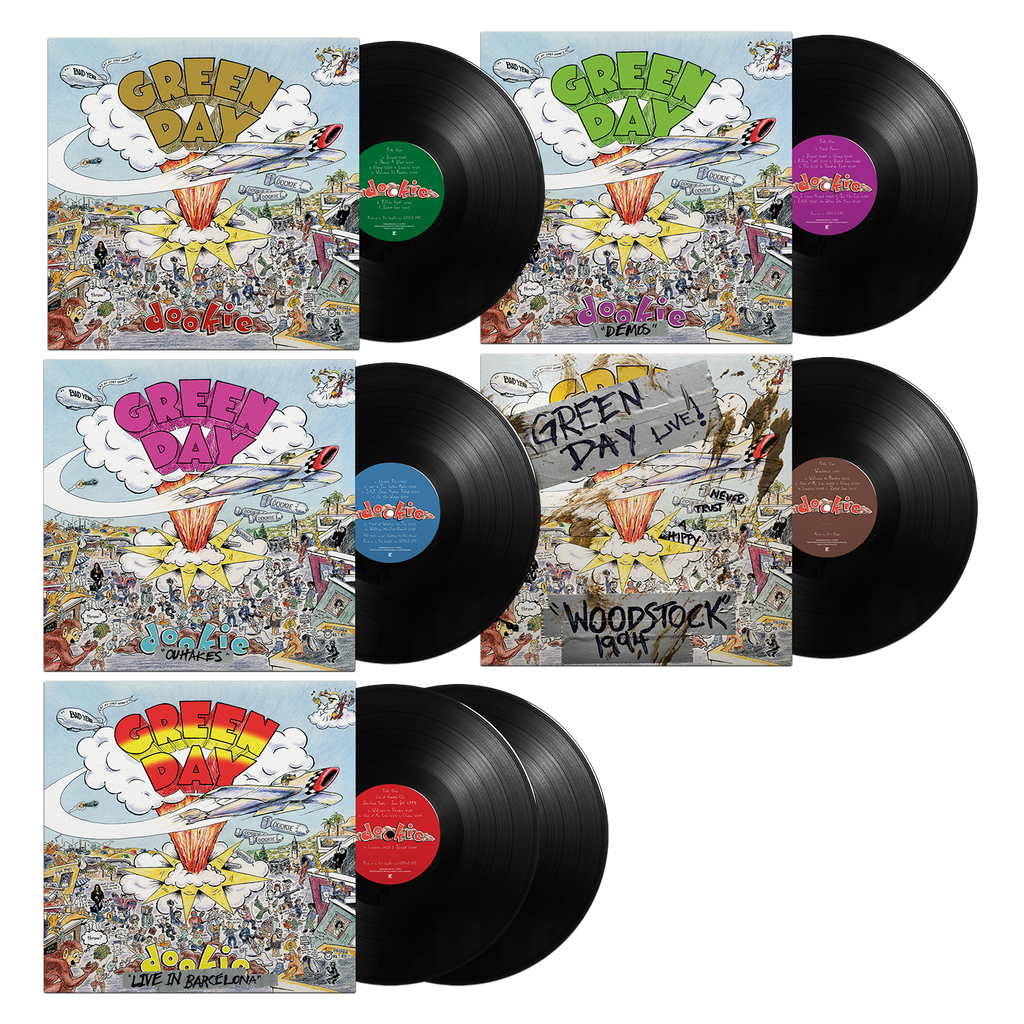 Dookie 30th Anniversary Black Vinyl Box Set – Green Day Dookie 30th Anniversary Black Vinyl Box Set – Green Day