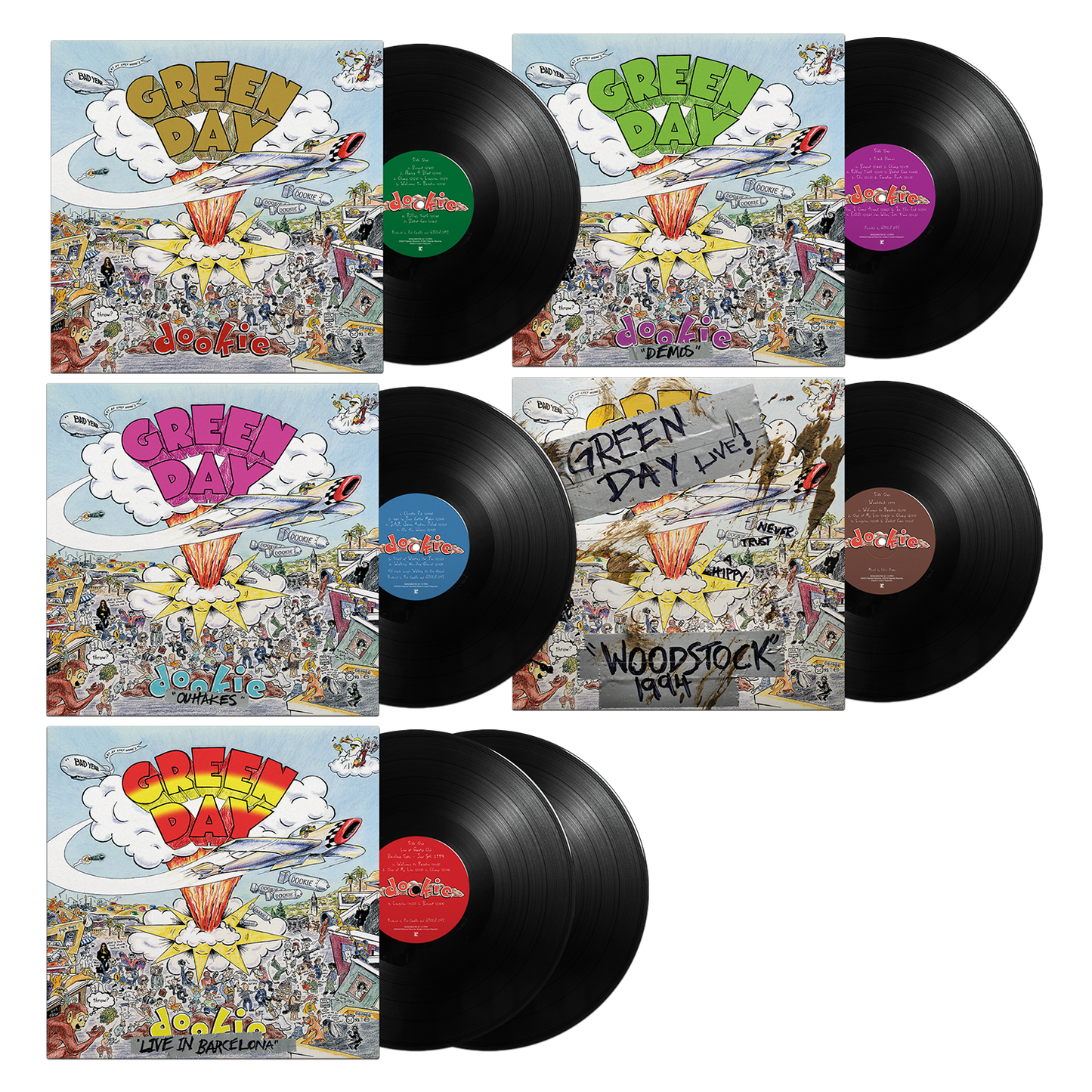 Dookie 30th Anniversary Black Vinyl Box Set