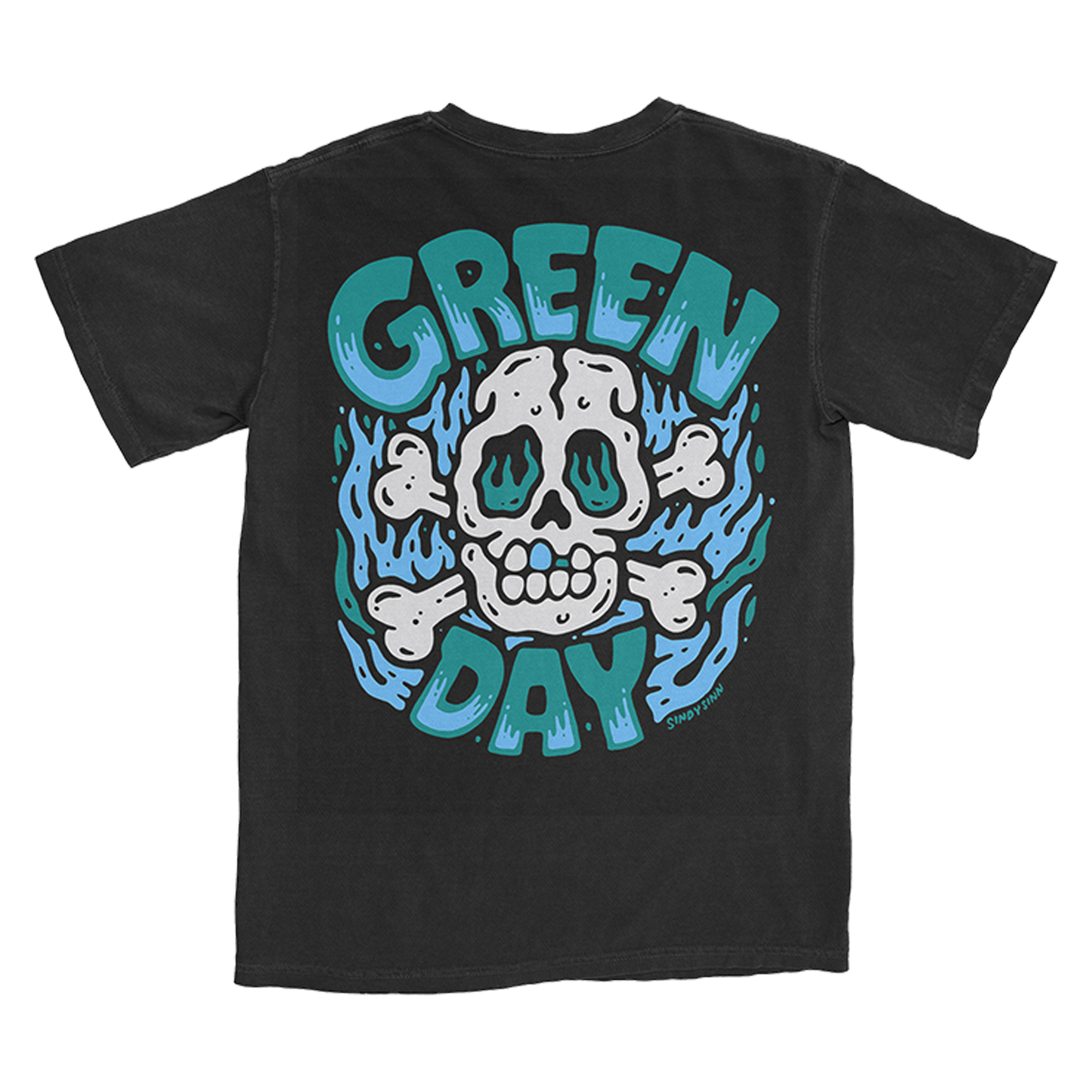 Blue Skull T-Shirt