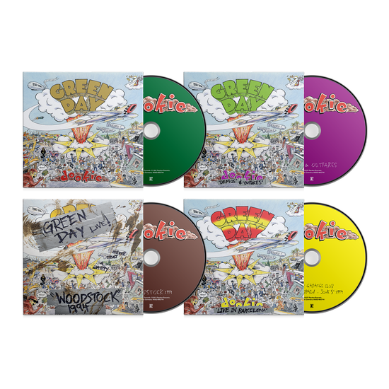 Dookie 30th Anniversary 4CD – Green Day Dookie 30th Anniversary 4CD – Green Day