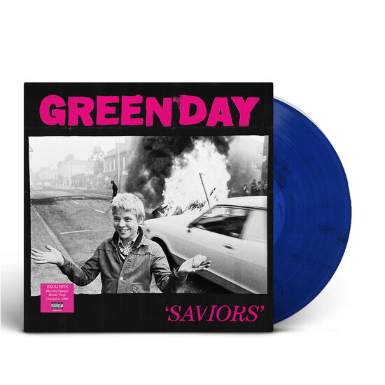 SAVIORS Lt Ed Store Exclusive Bluejay Marble Vinyl LP