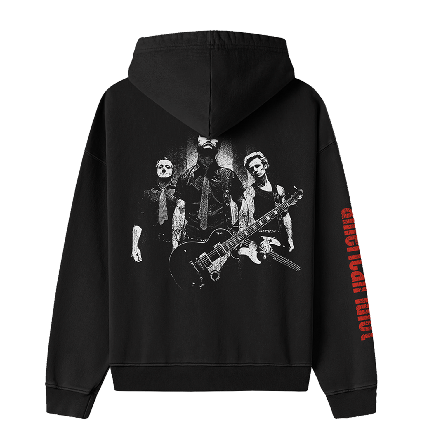 American Idiot Photo Back Zip Hoodie Green Day