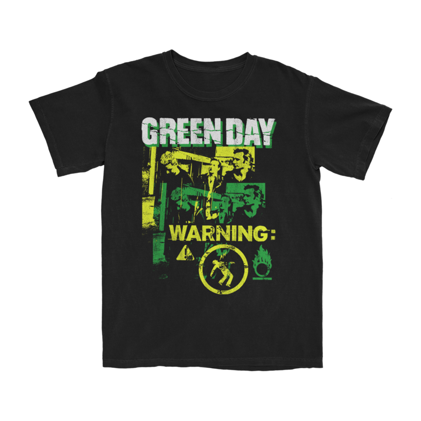 Safe Place T Shirt Green Day