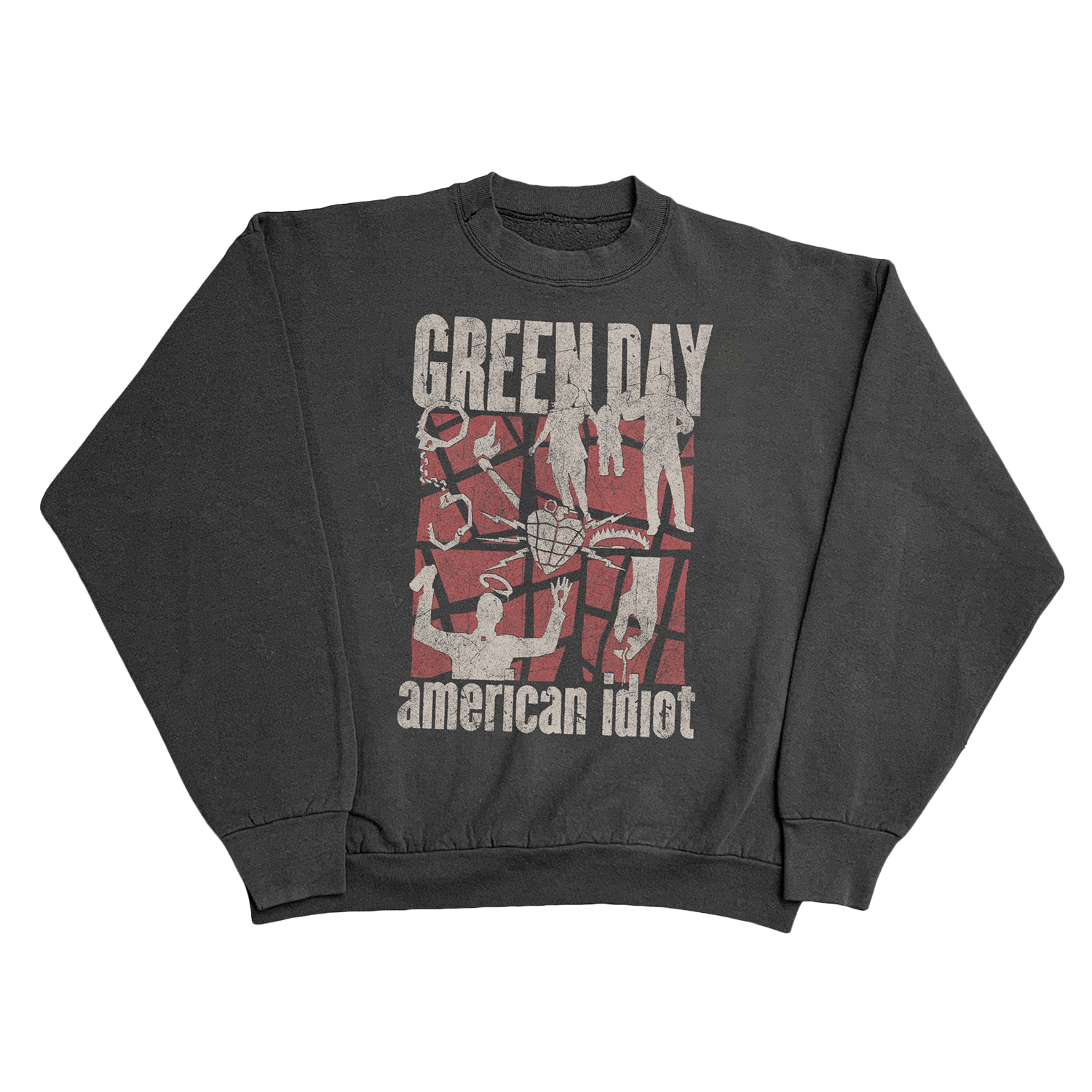 【美品】GREEN DAY スウェットロンT 2XLサイズ 美品】GREEN DAY スウェットロンT 2XLサイズ