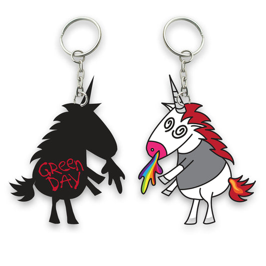 Unicorn Vinyl Keychain
