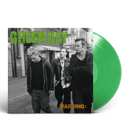 Warning Green Vinyl LP  Green Day Official Store