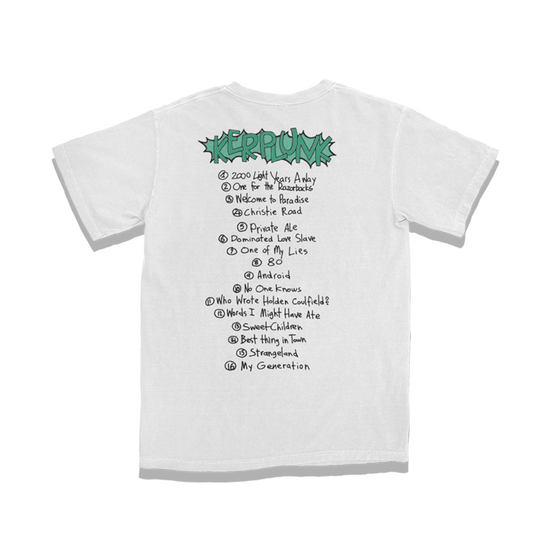 Kerplunk Flower Tracklist T-Shirt