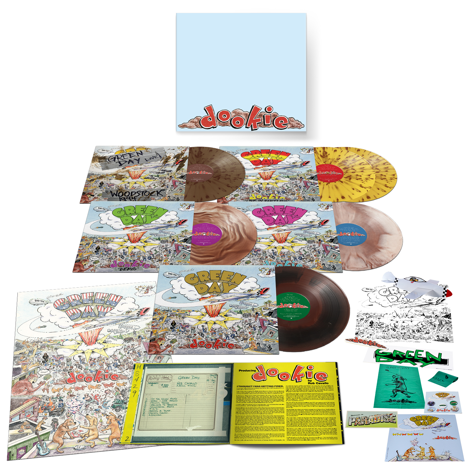 Elendighed luge Ritual Dookie 30th Anniversary Color Vinyl Box Set | Green Day Official Store