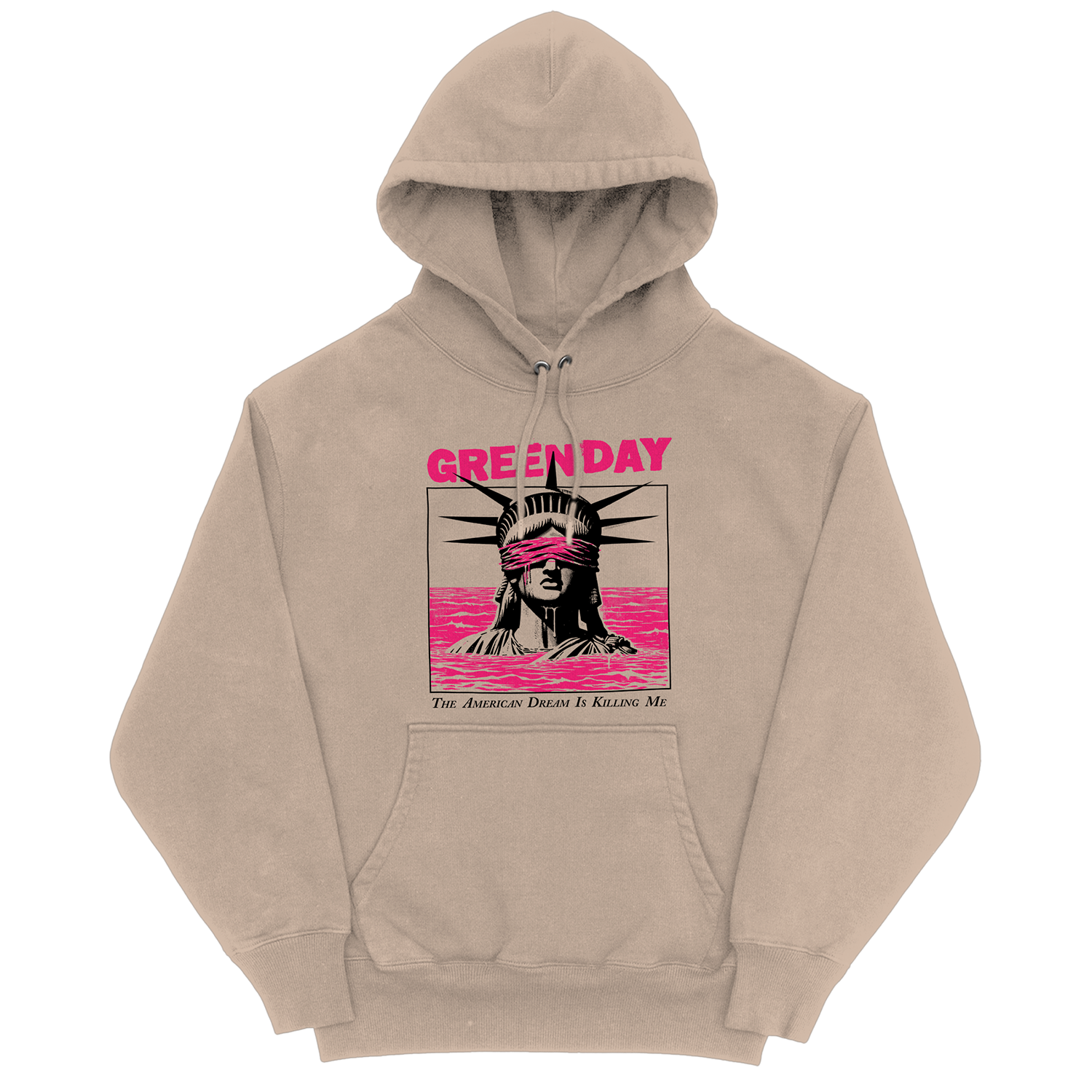 Lady Liberty Hoodie  Green Day Official Store