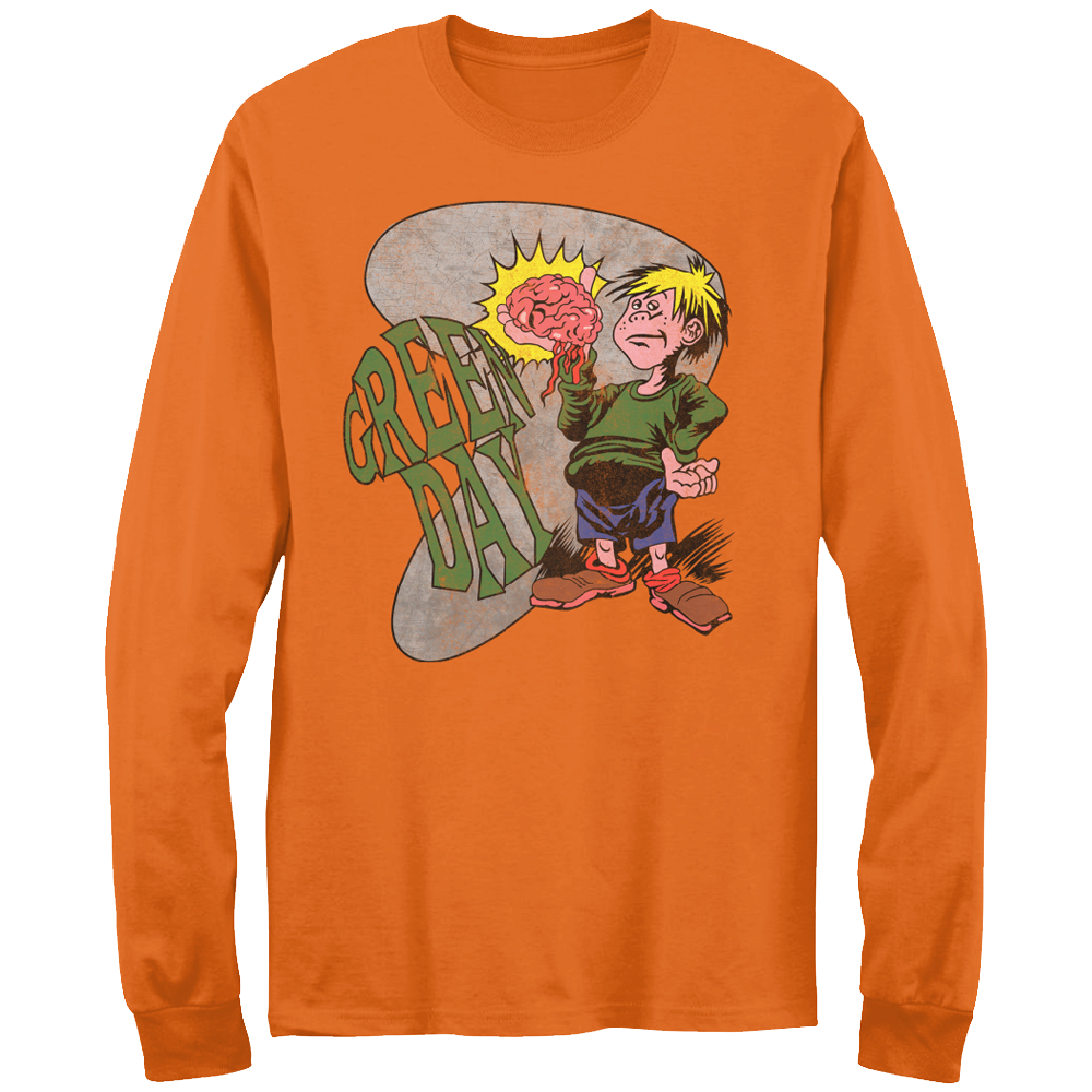 Brain Stew T Shirt - Green Day Adult Medium - by Spencer's